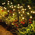 Outdoor Solar Firefly Garden Lights – Warm White LED Stakes (4 or 8 Pack)